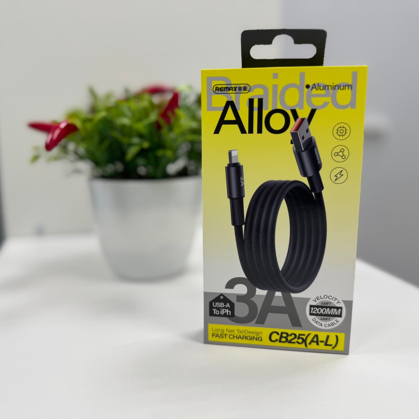 Кабель Remax C12/CB25 (A-L)  USB-Lightning
